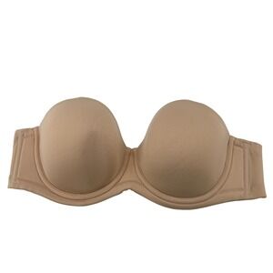 Wacoal Red Carpet Strapless Underwire Bra Sand Beige 32G No Straps 854119